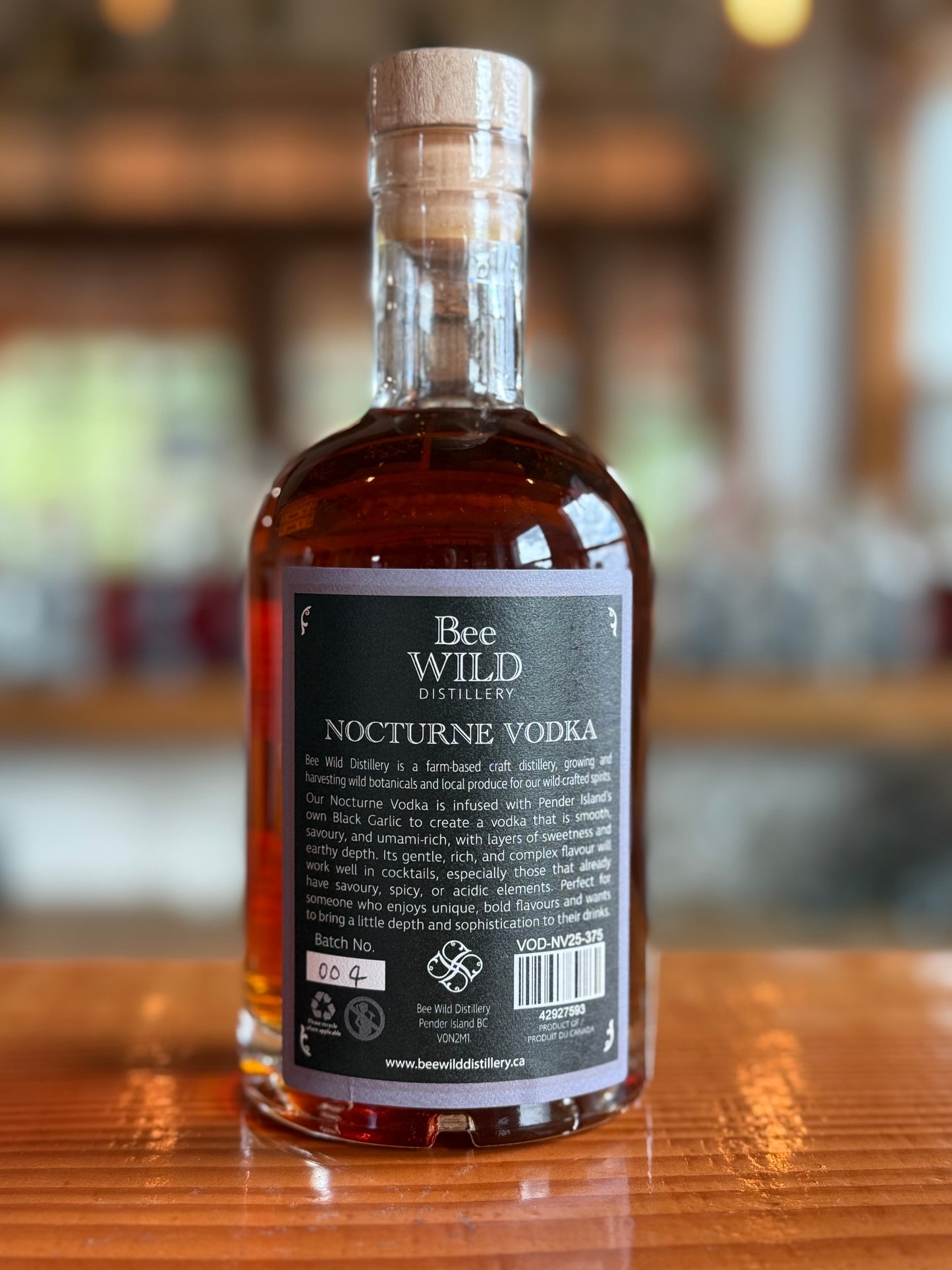 Nocturne (Black Garlic) Vodka