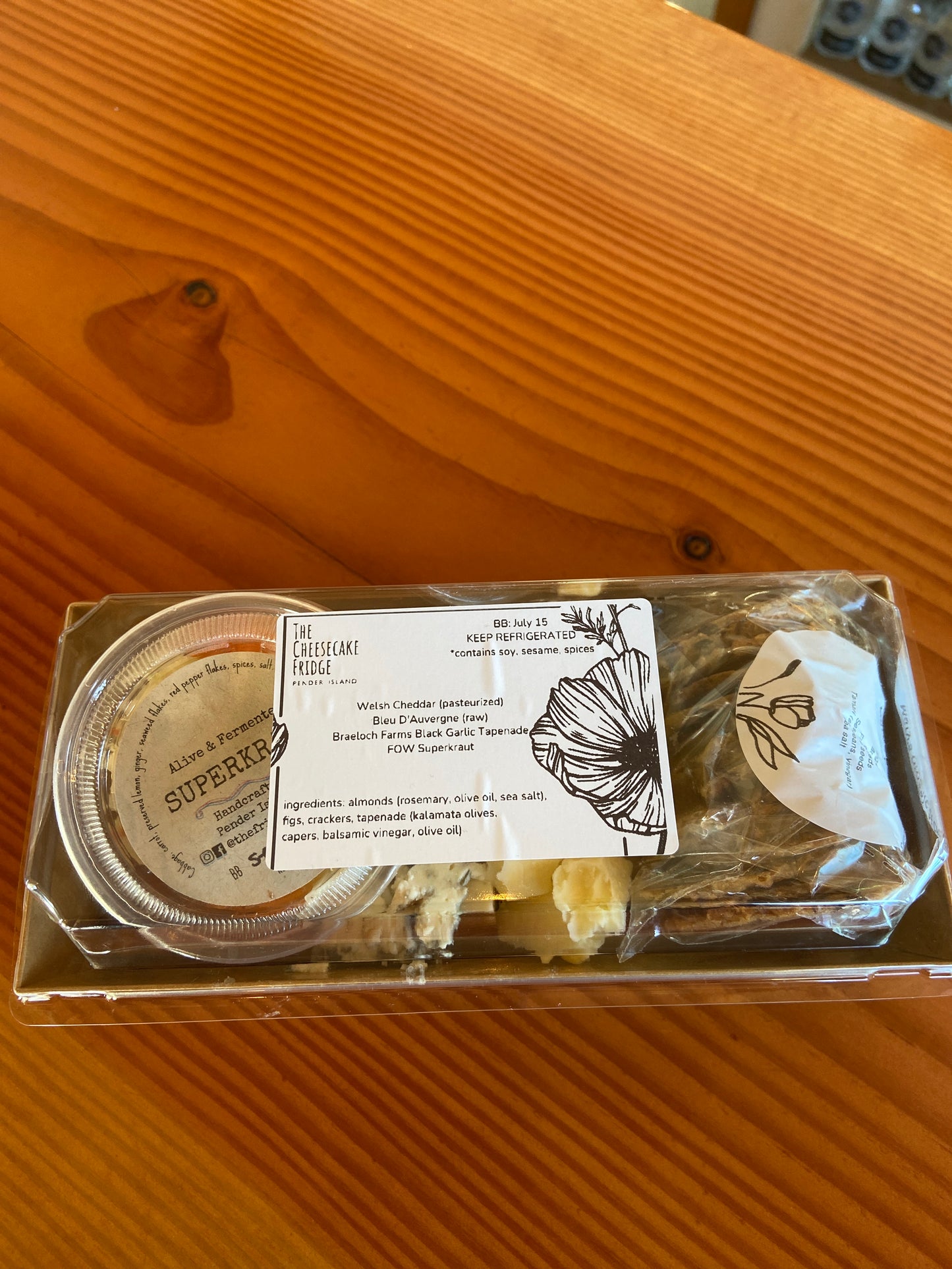 Vegetarian Charcuterie Box